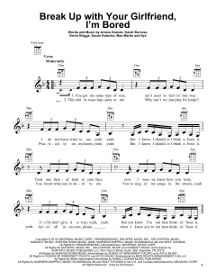 break up with your girlfriend, i'm bored von Ariana Grande (Download) 