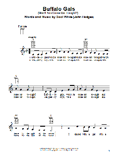 Buffalo Gals von Cool White (Download) 