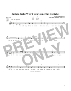 Buffalo Gals von Cool White (Download) 
