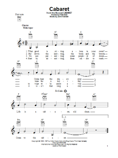 Cabaret von Fred Ebb (Download) 