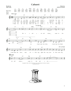 Cabaret von Jim Beloff (Download) 