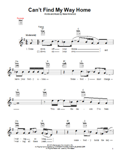 Can't Find My Way Home von Eric Clapton (Download) 