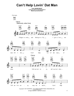 Can't Help Lovin' Dat Man von Jerome Kern (Download) 