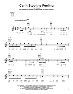 Can't Stop The Feeling von Justin Timberlake (Download) 