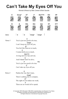 Can't Take My Eyes Off Of You von Frankie Valli (Download) 