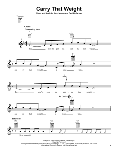 Carry That Weight von The Beatles (Download) 