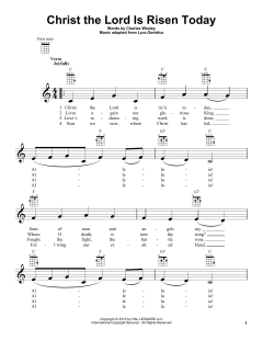 Christ The Lord Is Risen Today von Lyra Davidica (Download) 