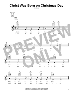 Christ Was Born On Christmas Day (Download) 