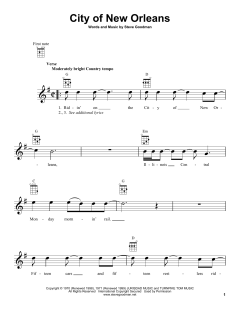 City Of New Orleans von Arlo Guthrie (Download) 