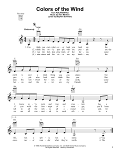 Colors Of The Wind von Vanessa Williams (Download) 