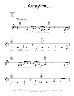 Come Alive von Benj Pasek (Download) 