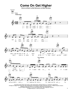 Come On Get Higher von Matt Nathanson (Download) 