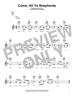 Come, All Ye Shepherds (Download) 