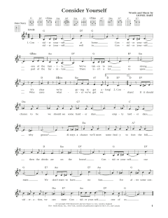 Consider Yourself von Lionel Bart (Download) 