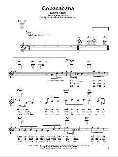Copacabana von Barry Manilow (Download) 