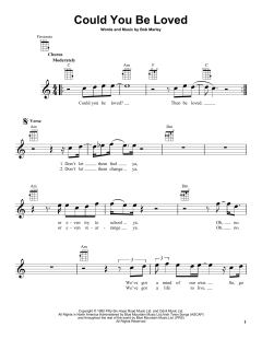 Could You Be Loved von Bob Marley (Download) 