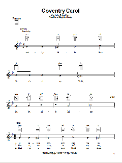 Coventry Carol von Traditional (Download) 