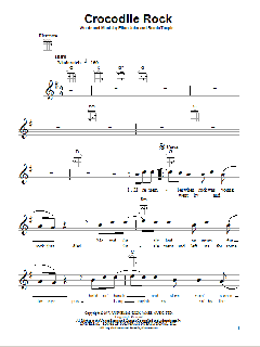 Crocodile Rock von Elton John (Download) 