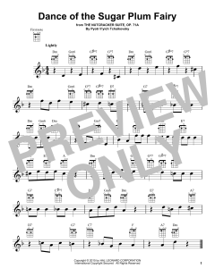 Dance Of The Sugar Plum Fairy, Op. 71a (Download) 