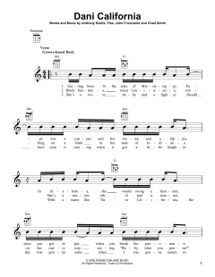 Dani California von Red Hot Chili Peppers (Download) 