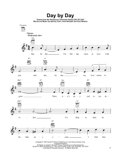 Day By Day von Sammy Cahn (Download) 