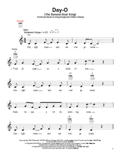 Day-O von Harry Belafonte (Download) 