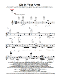 Die In Your Arms von Justin Bieber (Download) 