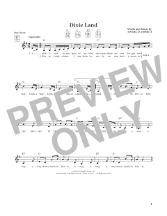 Dixie Land von Jim Beloff (Download) 