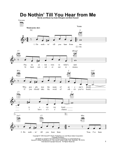 Do Nothin' Till You Hear From Me von Bob Russell (Download) 