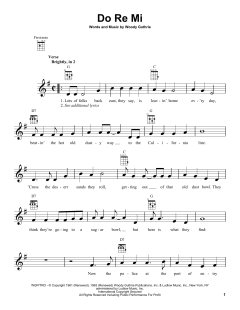Do Re Mi von Woody Guthrie (Download) 