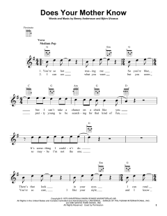 Does Your Mother Know von ABBA (Download) 