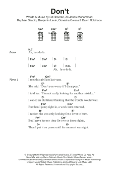 Don't von Ed Sheeran (Download) 