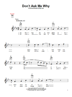 Don't Ask Me Why von Billy Joel (Download) 