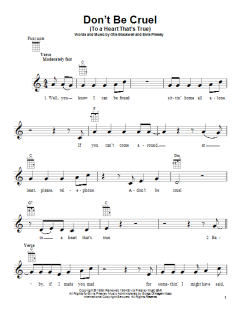 Don't Be Cruel von Elvis Presley (Download) 