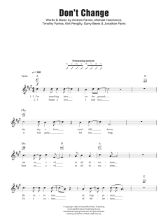 Don't Change von Inxs (Download) 