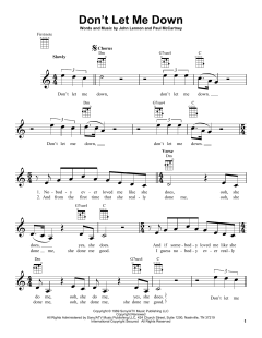 Don't Let Me Down von The Beatles (Download) 