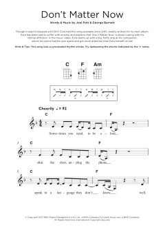 Don't Matter Now von George Ezra (Download) 