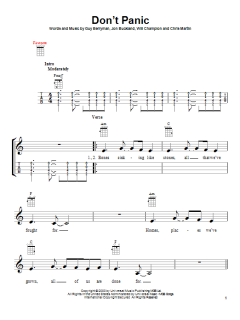 Don't Panic von Coldplay (Download) 