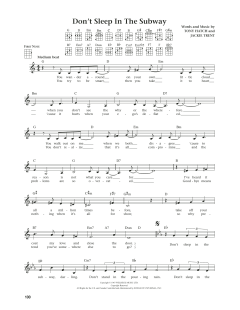 Don't Sleep In The Subway von Petula Clark (Download) 