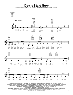 Don't Start Now von Dua Lipa (Download) 