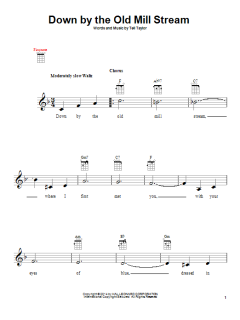 Down By The Old Mill Stream von Tell Taylor (Download) 