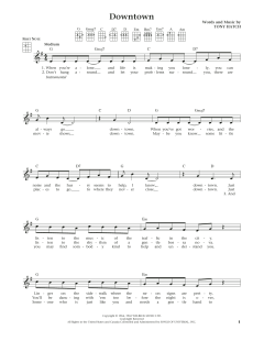 Downtown von Petula Clark (Download) 