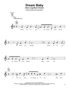 Dream Baby von Roy Orbison (Download) 