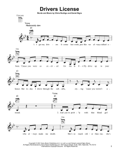 drivers license von Olivia Rodrigo (Download) 