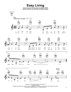 Easy Living von Billie Holiday (Download) 