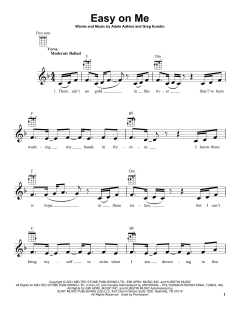 Easy On Me von Adele (Download) 