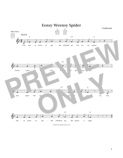 Eensy Weensy Spider von Traditional (Download) 