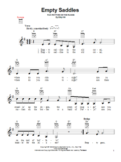 Empty Saddles von Billy Hill (Download) 