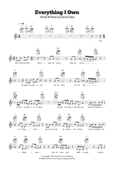 Everything I Own von Ken Boothe (Download) 