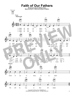 Faith Of Our Fathers von Frederick William Faber (Download) 